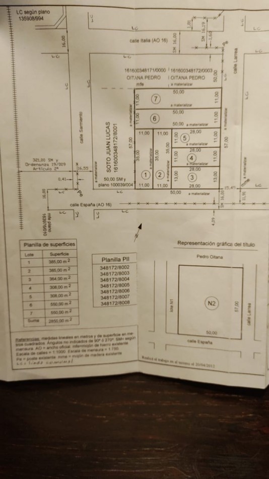 2 LOTES DE TERRENO JUNTOS O SEPARADOS 550 M2 EXCELENTE UBICACION CENTRICA SE ESCUCHAN OFERTAS
