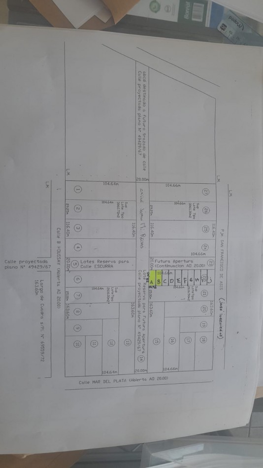 TERRENOS INDIVIDUALES 300 M2 OPORTUNIDAD SE ESCUCHAN OFERTAS VALOR NEGOCIABLE