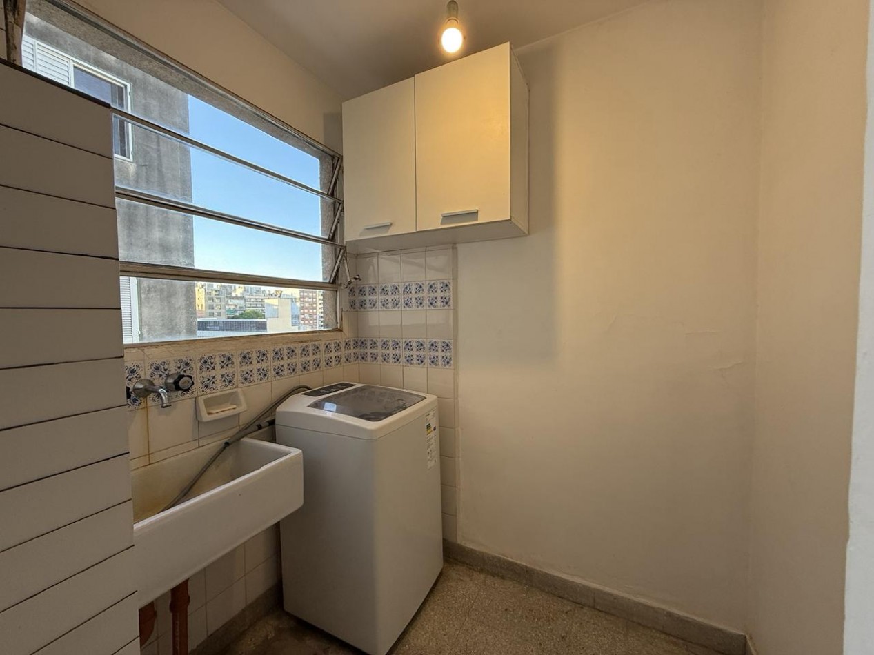 Departamento 1 dormitorio excelente al contrafrente amplia luminosidad y ventilacion España al 400 6to piso