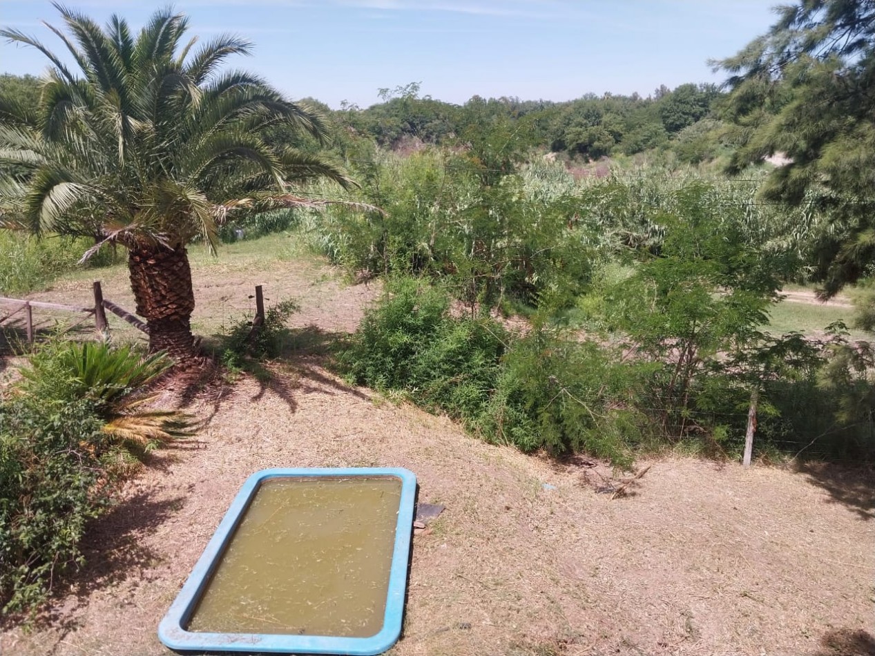 Casa con salida al Rio Carcaraña con una hermosa vista emplazada en 990 m2 con 2 ingresos mas pileta  ideal para un emprendimiento