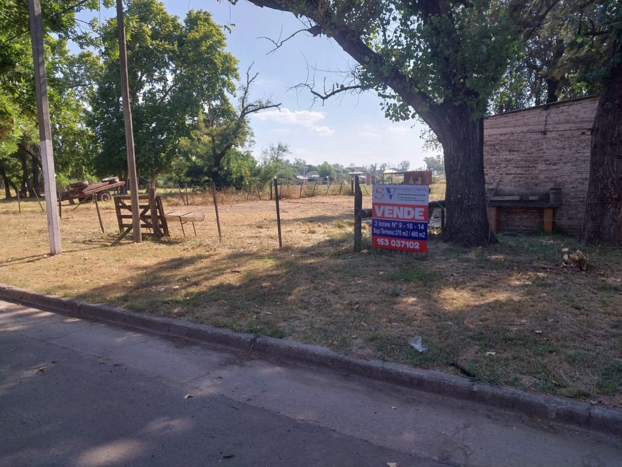 VENTA: 3 LOTES JUNTOS O SEPARADOS SE ESCUCHAN OFERTAS EXCELENTE UBICACION CON SALIDA A LA RUTA VALOR NEGOCIABLE