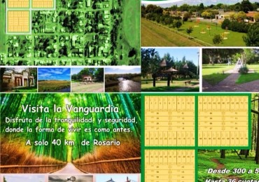 Terrenos de 500 m2 - LOTEO 1°  ETAPA PRE VENTA - LA VANGUARDIA SE ESCUCHAN OFERTAS VEHICULO EN PARTE DE PAGO