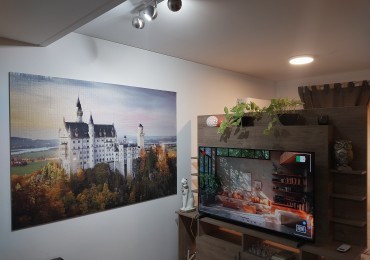 Departamento al frente Amoblado Monoambiente Centrico semi nuevo impuestos incluidos permanente por 6 meses / 1 año con amenities